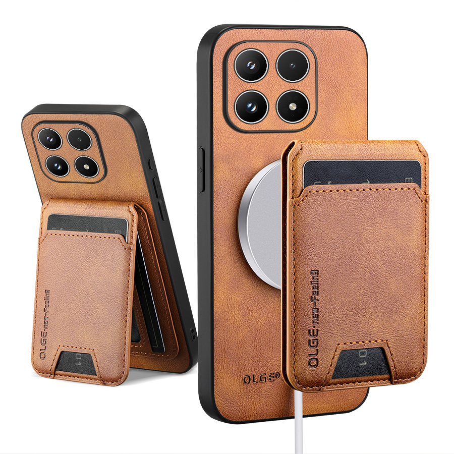 Leather Wallet Card Holder Phone Cover - Wallet Card Holder Phone Case for