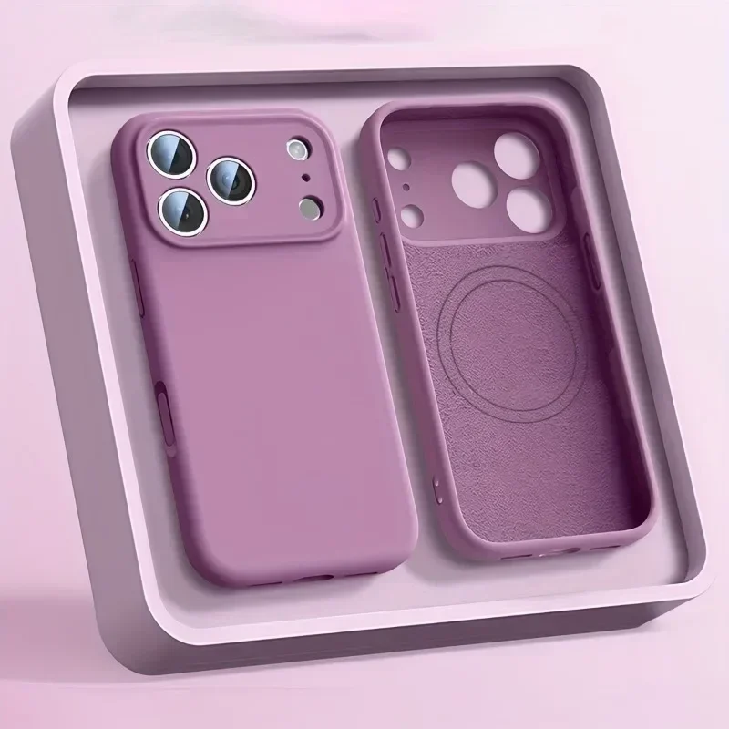 Liquid Silicone Magnetic Phone Case - Original Liquid Silicone For Magsafe Magnetic