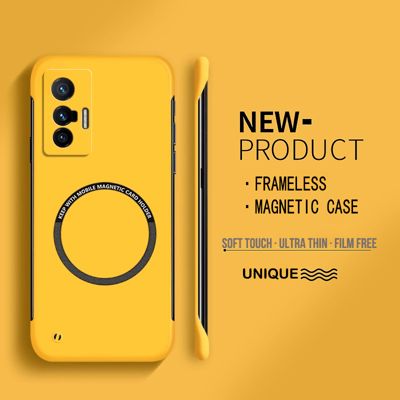 Ultra Thin Frameless Phone Cover - Ultra Thin Hard PC Magnetic Frameless