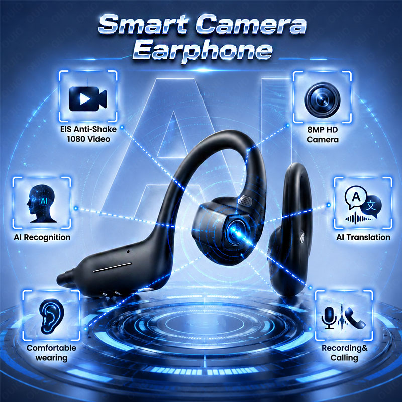 Earphones - NEW Al Smart Shooting Headphones 800W