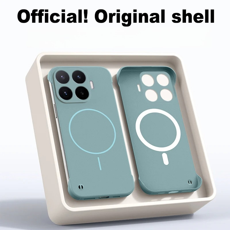 Ultra Thin Frameless Phone Cover - Ultrathin Matte Borderless for Magsafe Phone