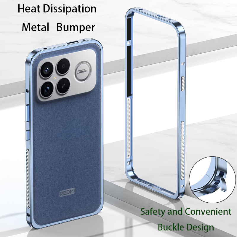 Metal Bumper Aluminum Frame Case - Aluminum Alloy Bumper Case For POCO
