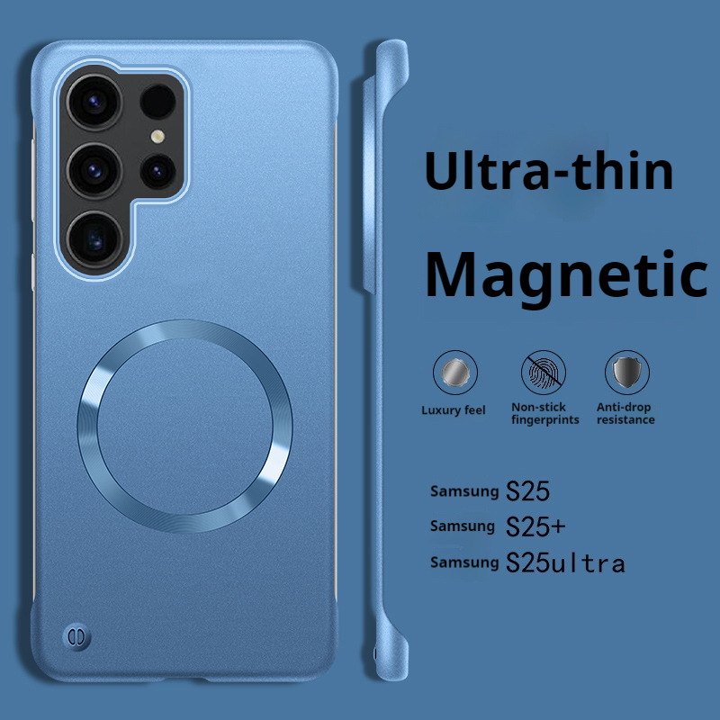 Ultra Thin Frameless Phone Cover - Thin Frameless Ultra Thin Magnetic Phone