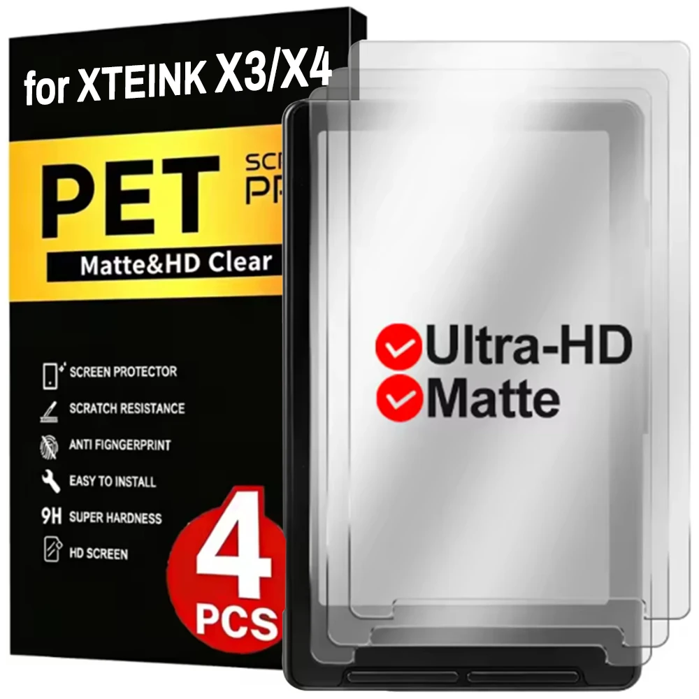 Matte Anti Glare Screen Protector - 1-4pcs Soft PET Full Cover Protective