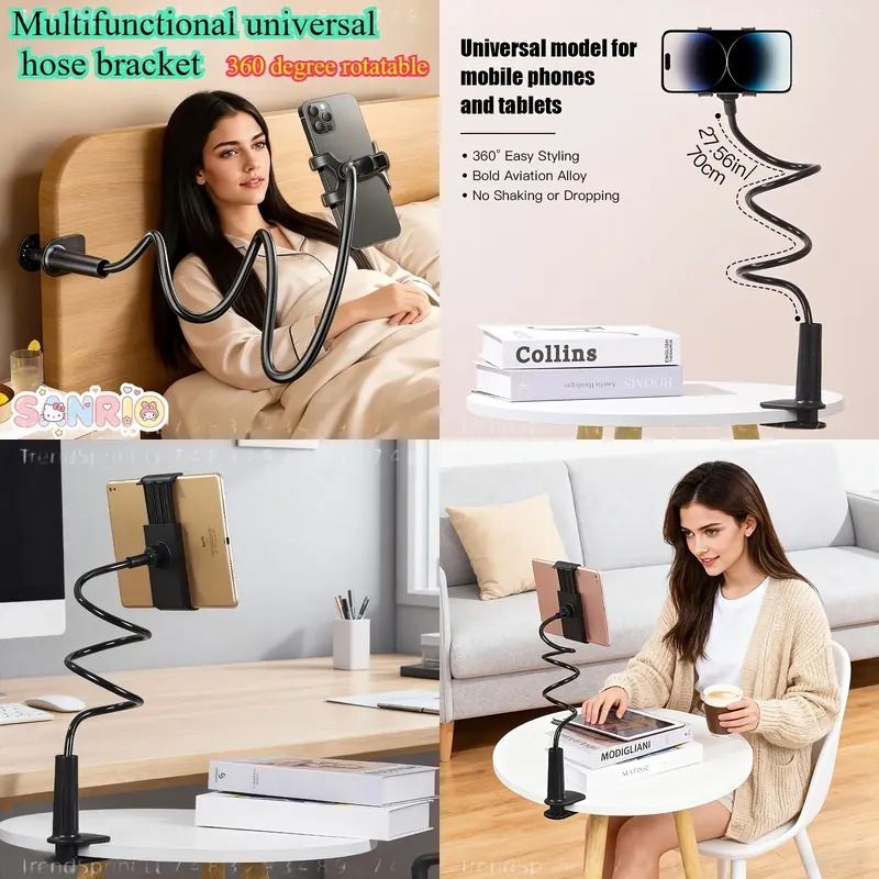 Phone Stands - 360 Degree Flexible Hose Phone Holder