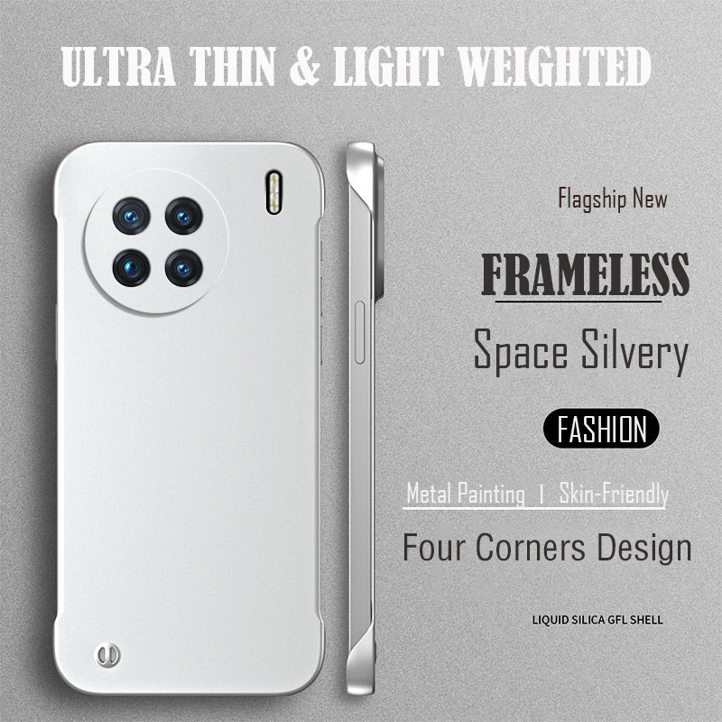 Ultra Thin Frameless Phone Cover - Metal Surface Painting Ultra Thin Frameless