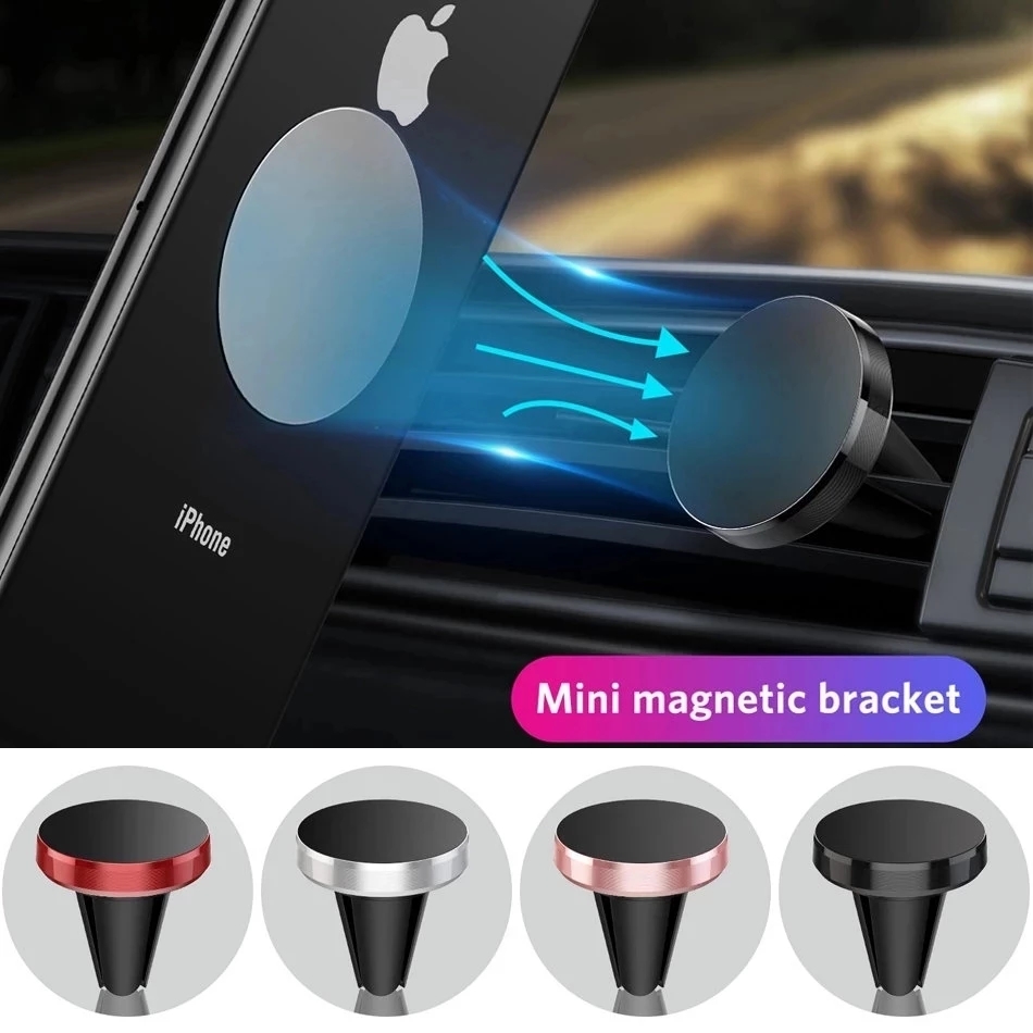 Phone Stands - Car Phone Holder Magnetic Universal Magnet