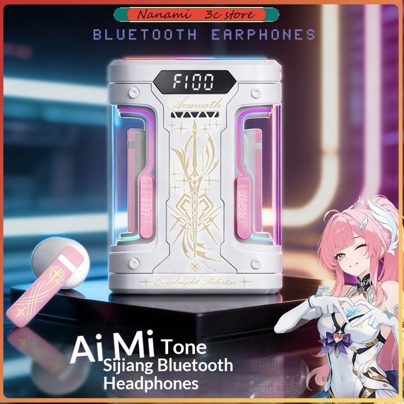 Earphones - Anime Elysia TWS Bluetooth Earphones Semi-In-Ear