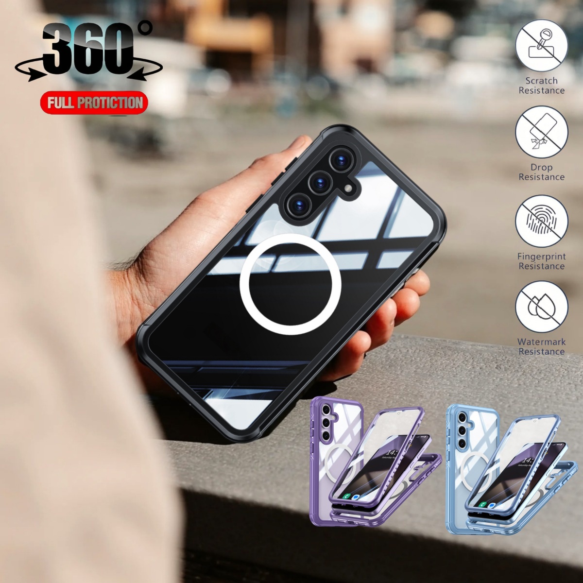 Heavy Duty 360 Full Body Protective Case - 360° Full Body protect Case For