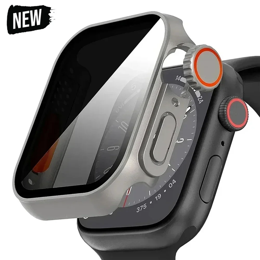 Anti Spy Privacy Glass Case - Case For apple watch Apple Watch