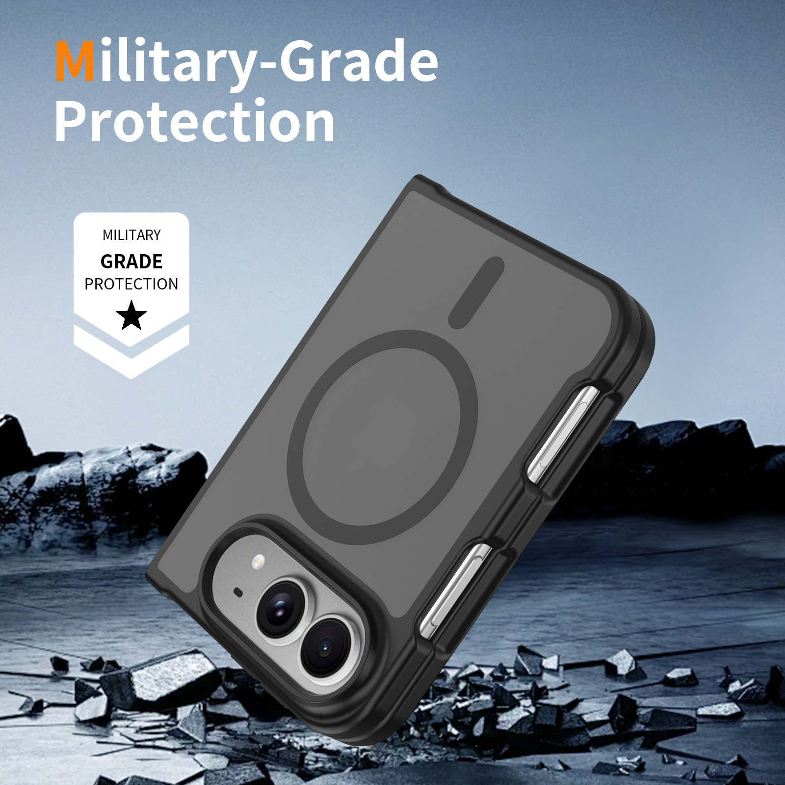 Screen Protectors - Ultra Slim Matte Magnetic Phone Case