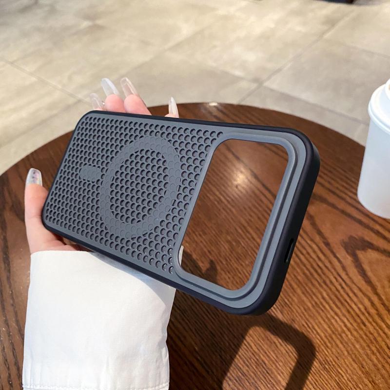 Heat Dissipation Mesh Breathable Case - For Redmi K90 Pro Max Case,Magnetic