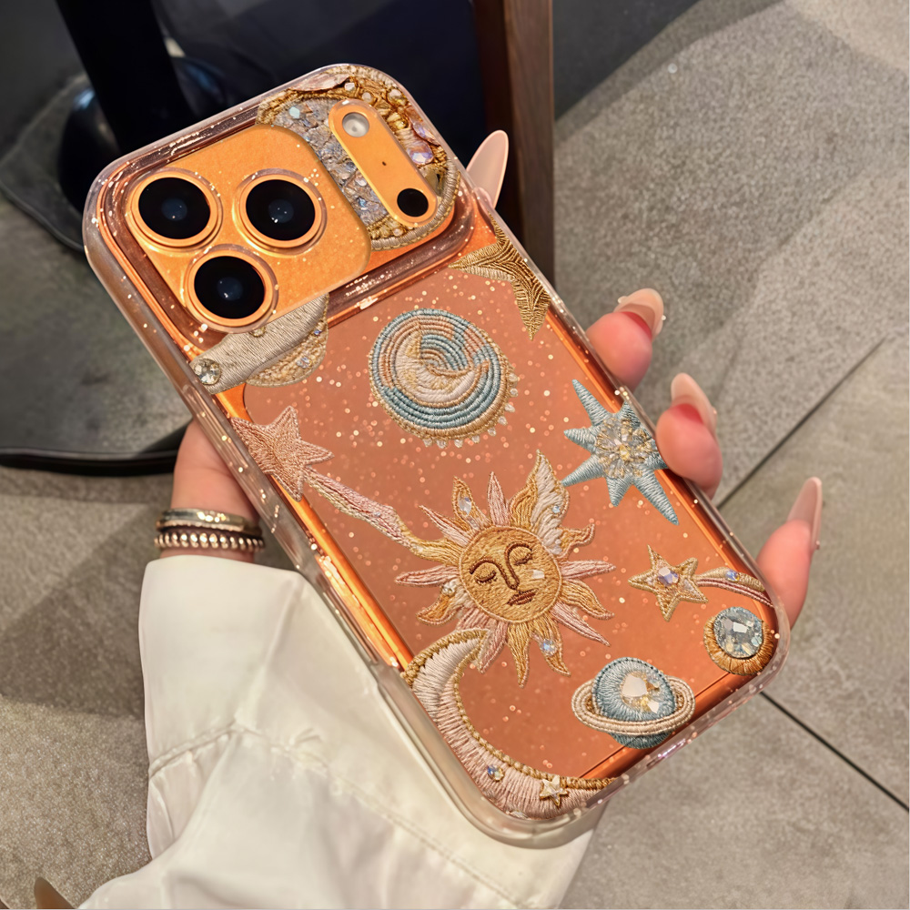 Creativity Stars Moon Clear Gl - Clear Shockproof Bumper Case review and price
