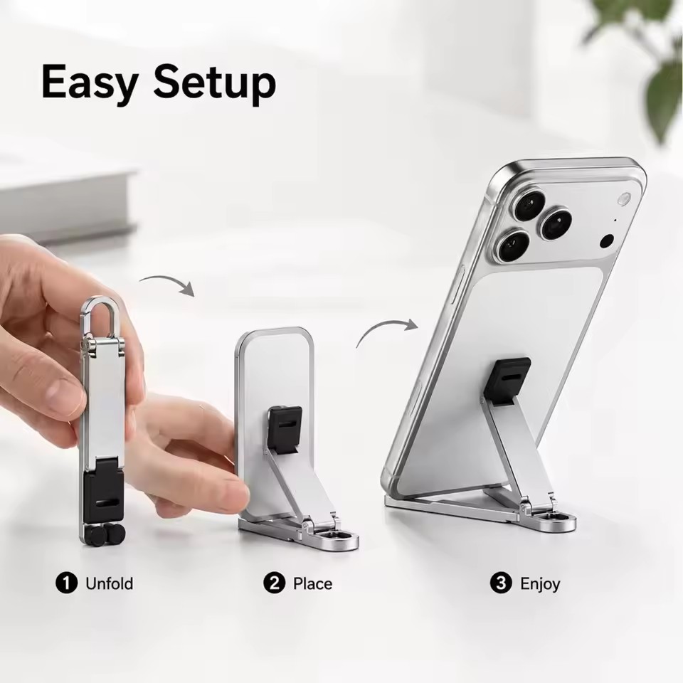 Foldable Keychain Phone Stand  - Phone Stands review and price