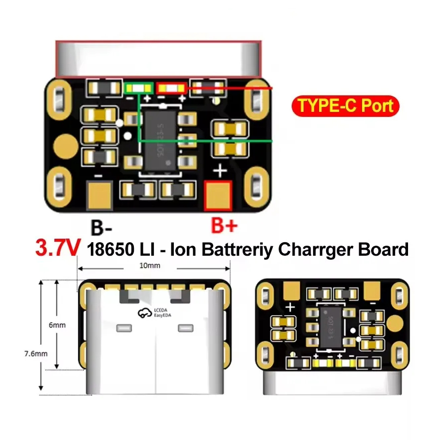 1-50PCS Type-C 18650 Lithium B - Power Banks review and price