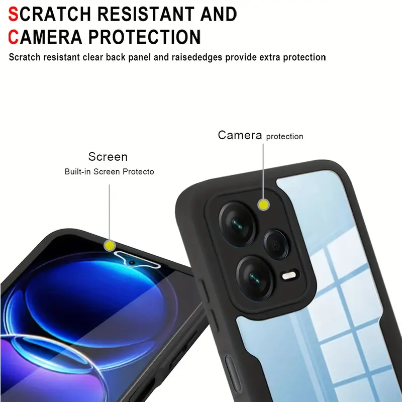360 Full Body Transparent Case - Heavy Duty 360 Full Body Protective Case review and price