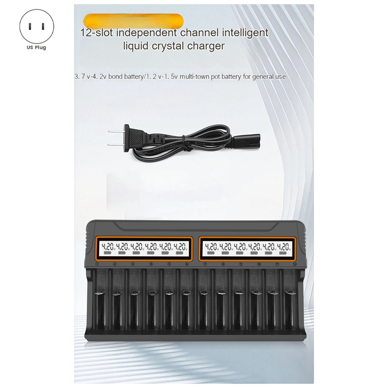 18650 Charger 12 Slots Aa.Aaa  - Chargers review and price