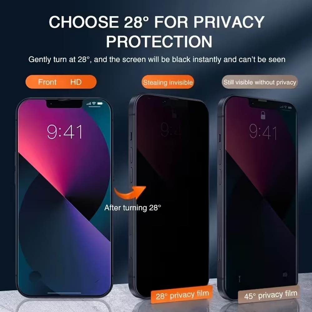 1-3PCS Anti-Spy Privacy Temper - Anti Peek Privacy Tempered Glass review and price