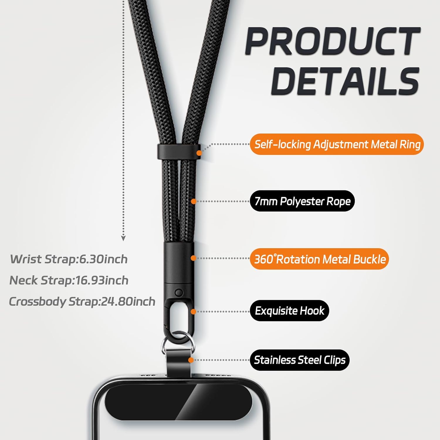 Universal Phone Lanyard with C - Crossbody Lanyard Neck Strap Case review and price