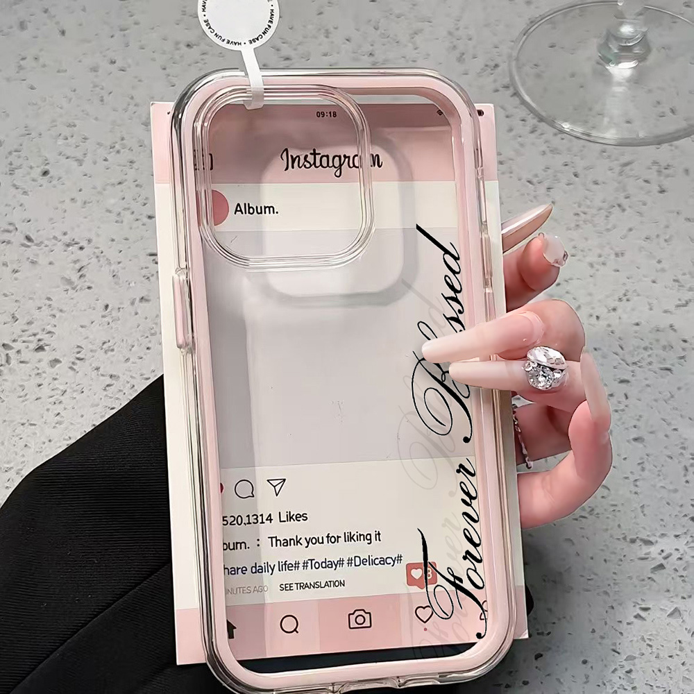 Forever Blessed Simple Clear P - Clear Shockproof Bumper Case review and price