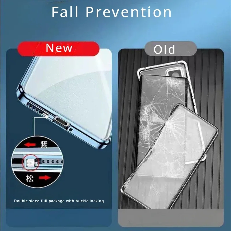 For Huawei nova Y74 Y73 Y63 Y7 - Anti Spy Privacy Glass Case review and price