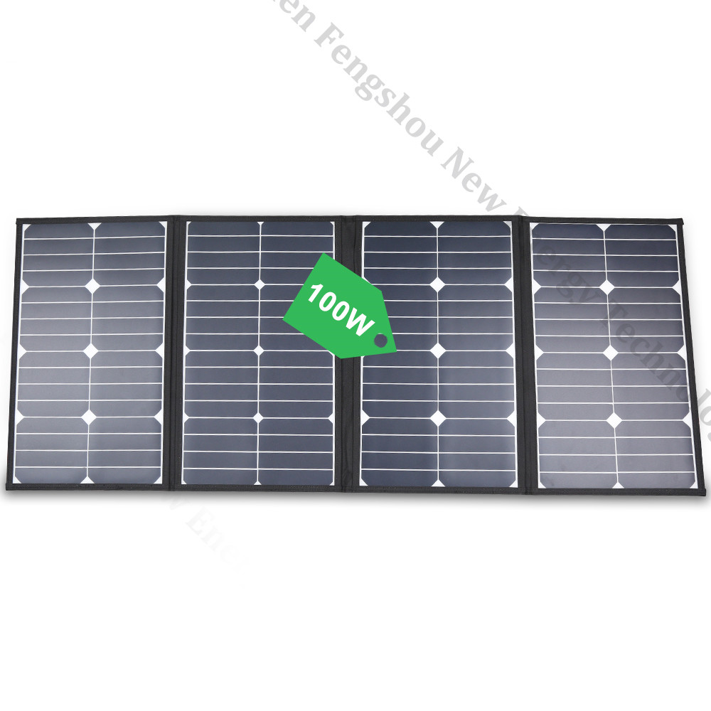 Portable 100 Watt Folding Sola - Chargers review and price