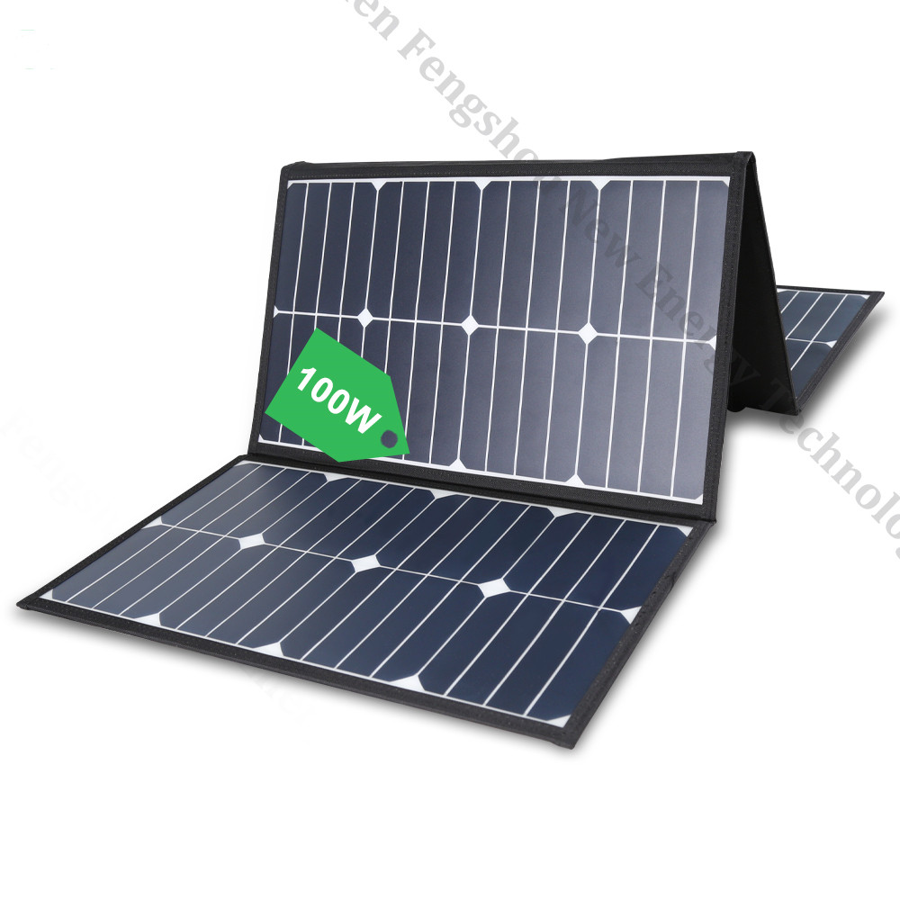 Portable 100 Watt Folding Sola - Chargers review and price