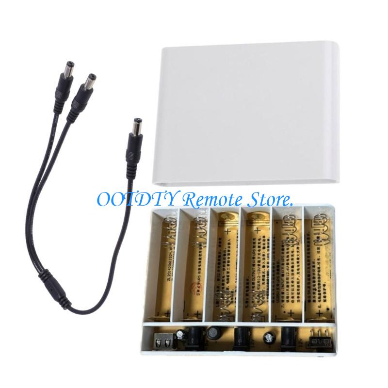  USB 5V 9V 12V 6x 18650 Batter - Power Banks review and price