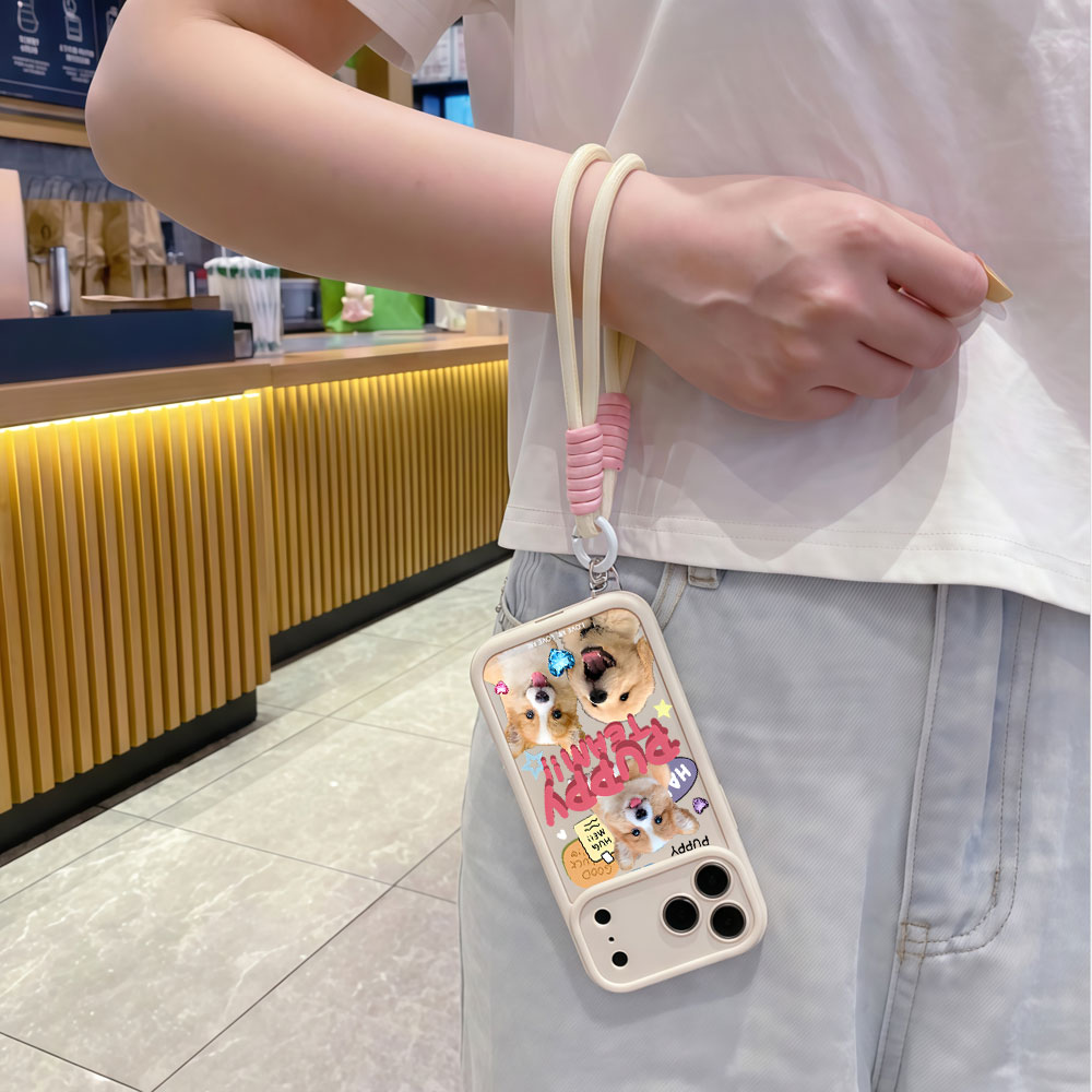 Lanyard Soft Phone Cases For S - Cute Cartoon Wrist Strap Silicone Case review and price