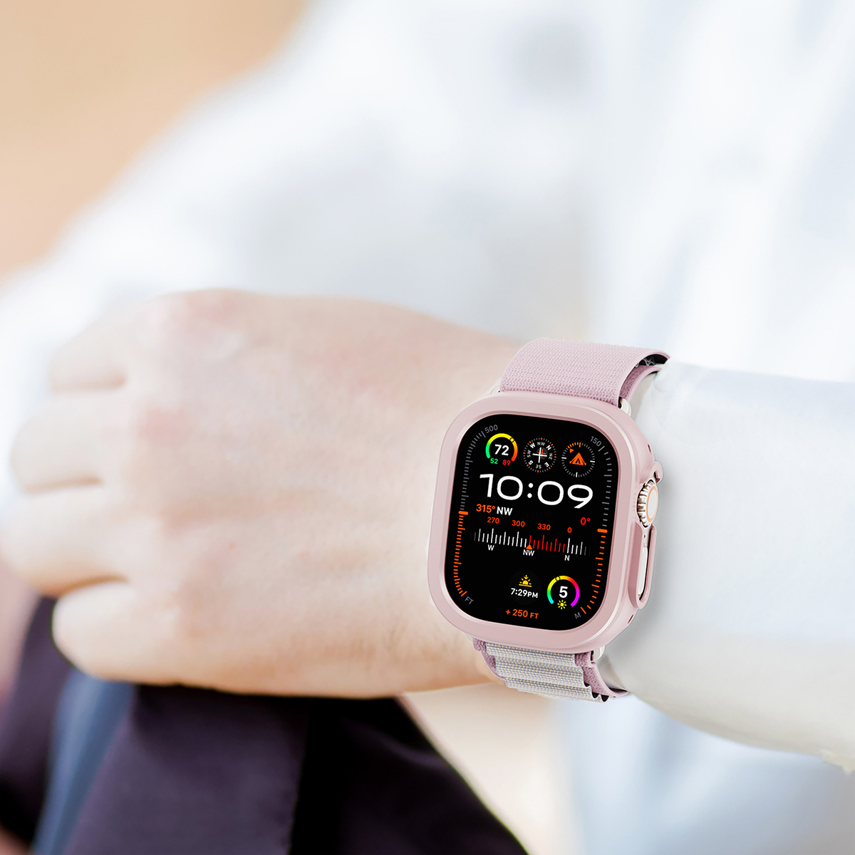 Case + Bezel for Apple Watch U - Metal Bumper Aluminum Frame Case review and price