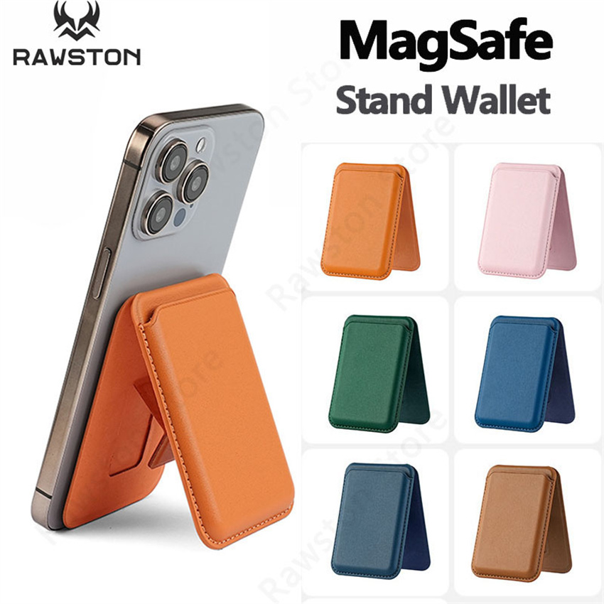 Kickstand Magnetic Leather Wal - Leather Wallet Card Holder Phone Cover review and price