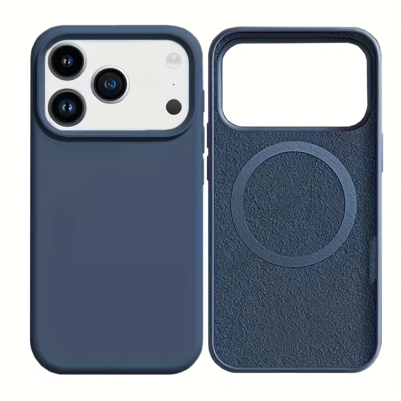 Solid Color Liquid Silicone Ma - Liquid Silicone Magnetic Phone Case review and price