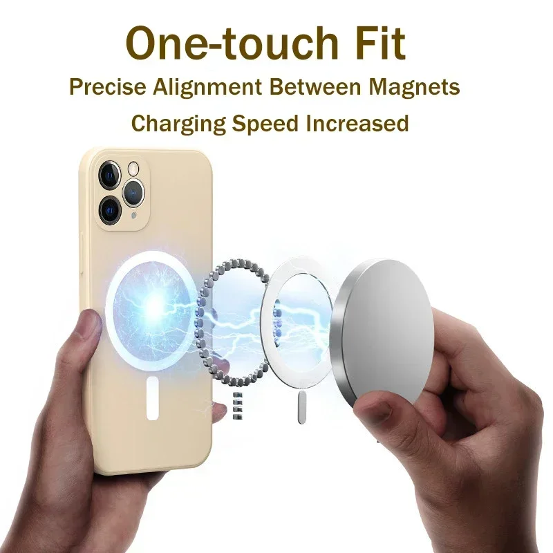 Liquid Silicone Case For iPhon - Liquid Silicone Magnetic Phone Case review and price