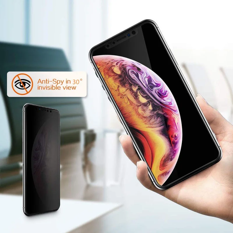 Anti-spy  case for vivo y55s 5 - Anti Spy Privacy Glass Case review and price