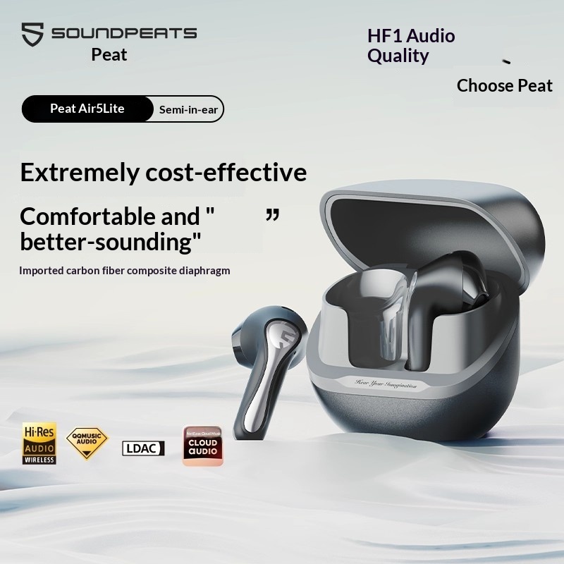 SoundPEATS Air5 Lite Bluetooth - Earphones review and price