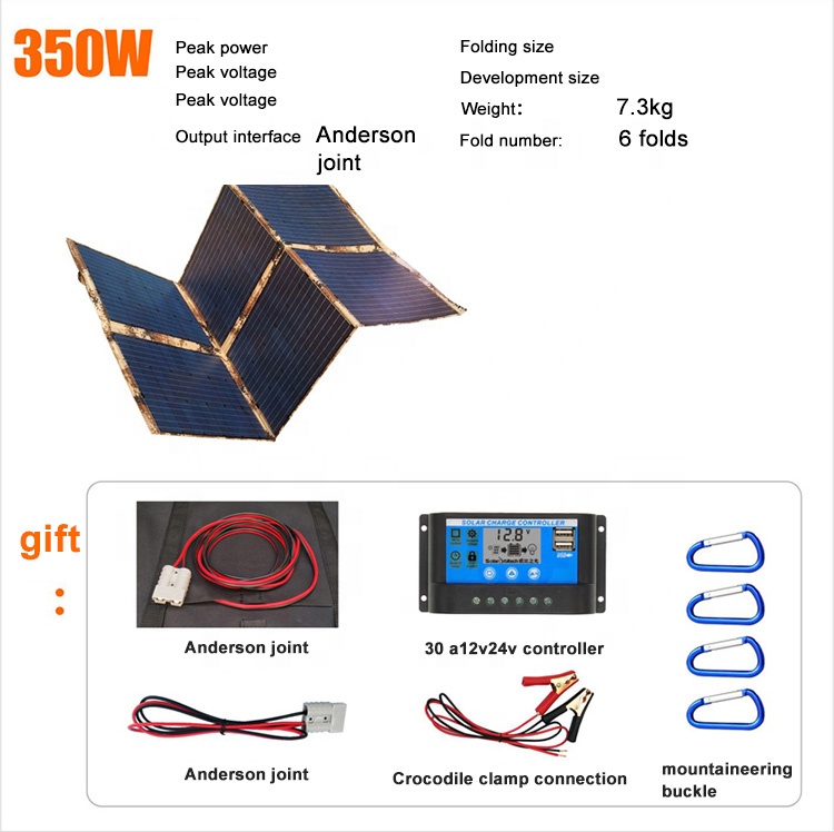350W Flexible Monocrystalline  - Chargers review and price