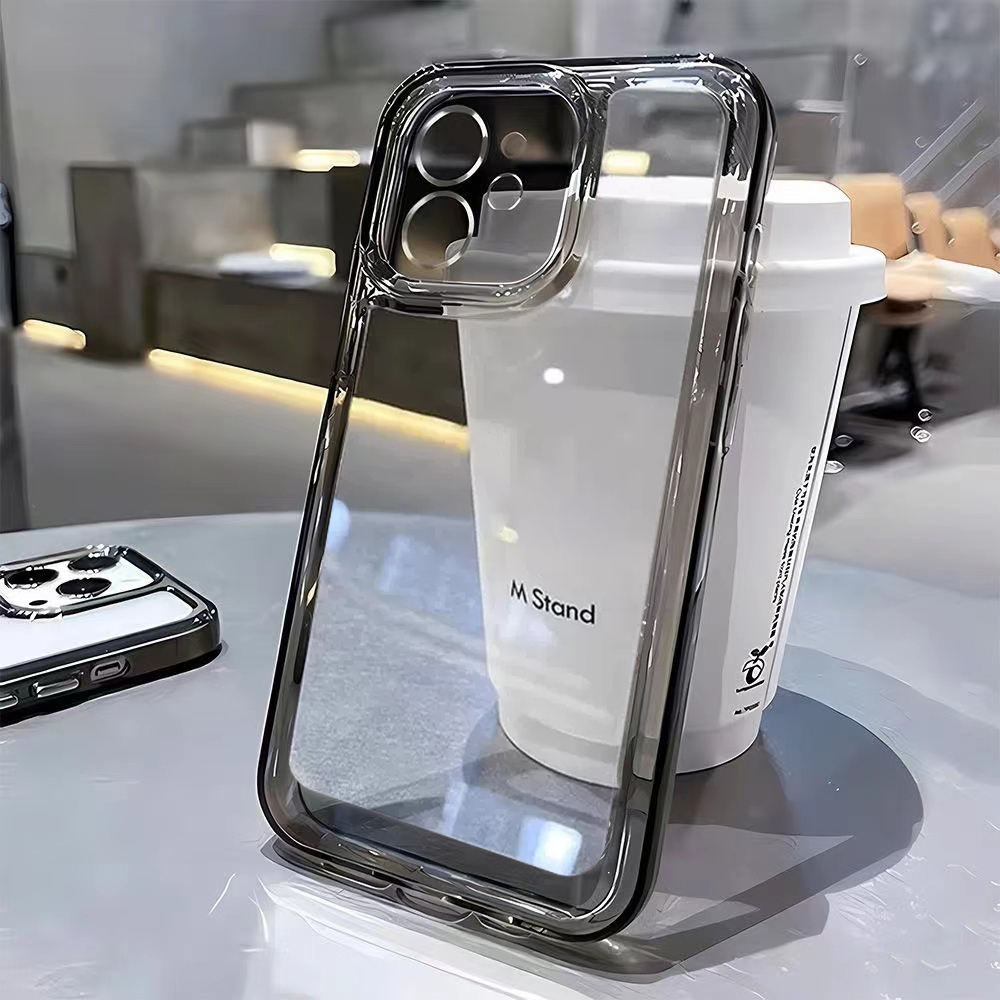 Luxury Phone Case For iPhone   - Clear Shockproof Bumper Case review and price