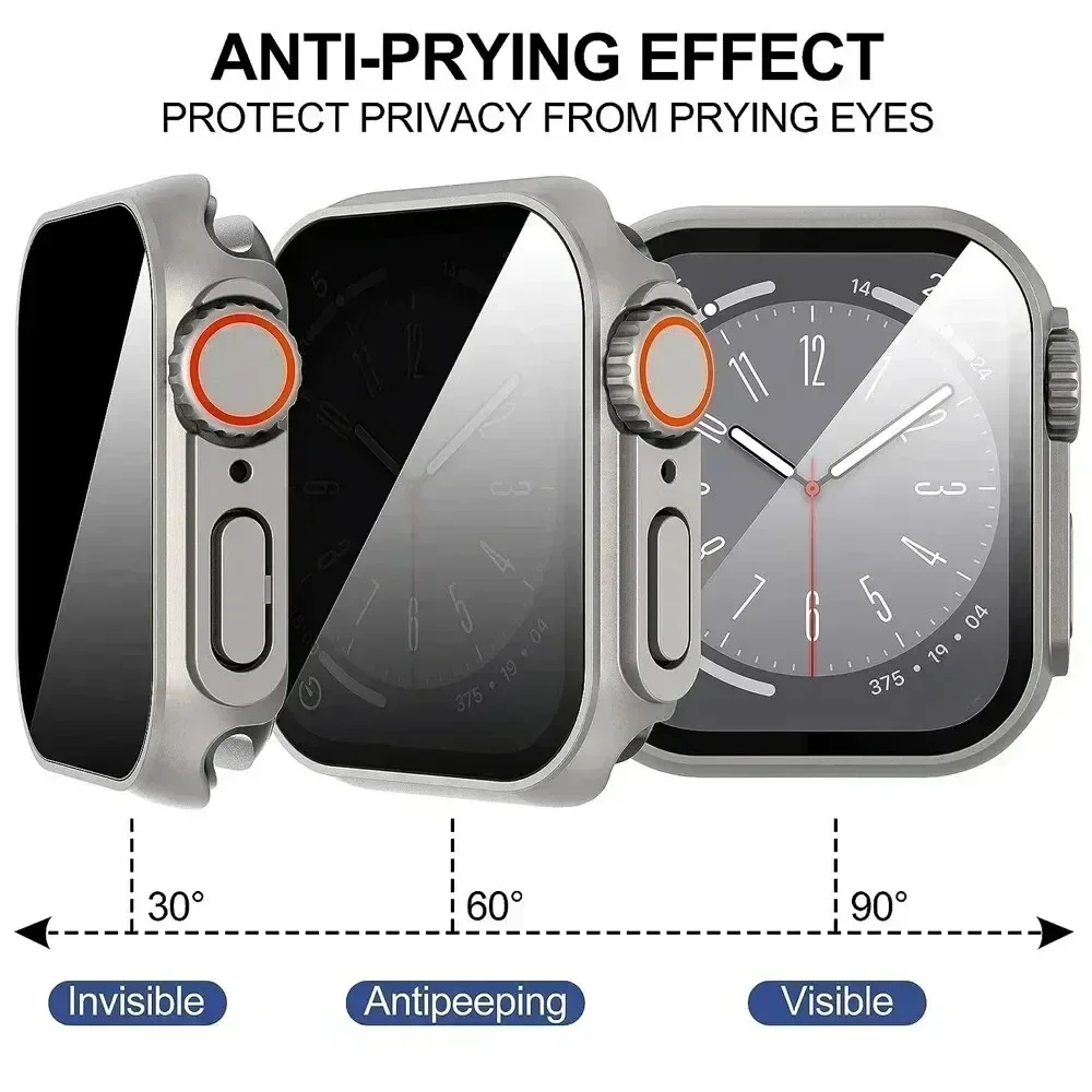 Case For apple watch Apple Wat - Anti Spy Privacy Glass Case review and price