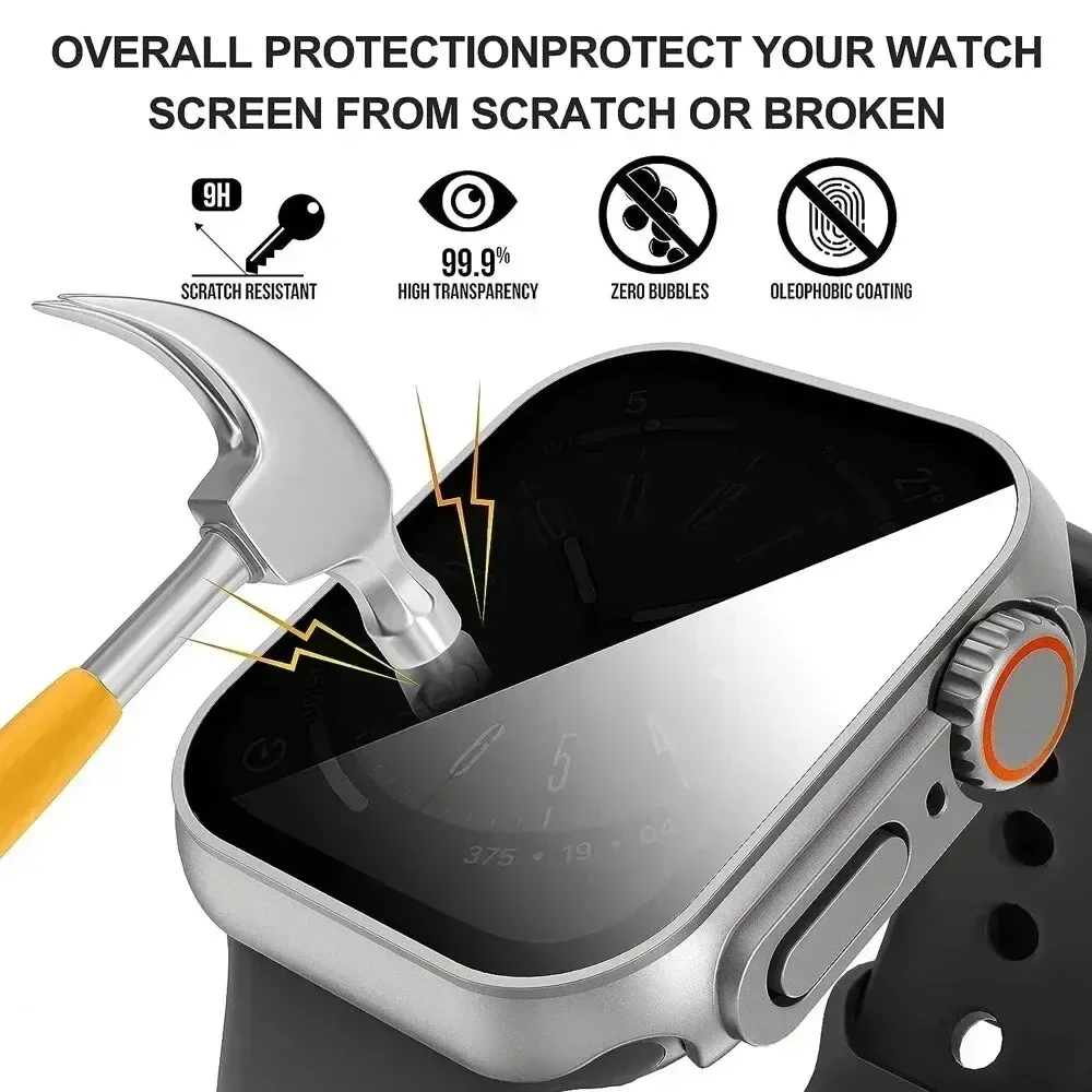 Case For apple watch Apple Wat - Anti Spy Privacy Glass Case review and price