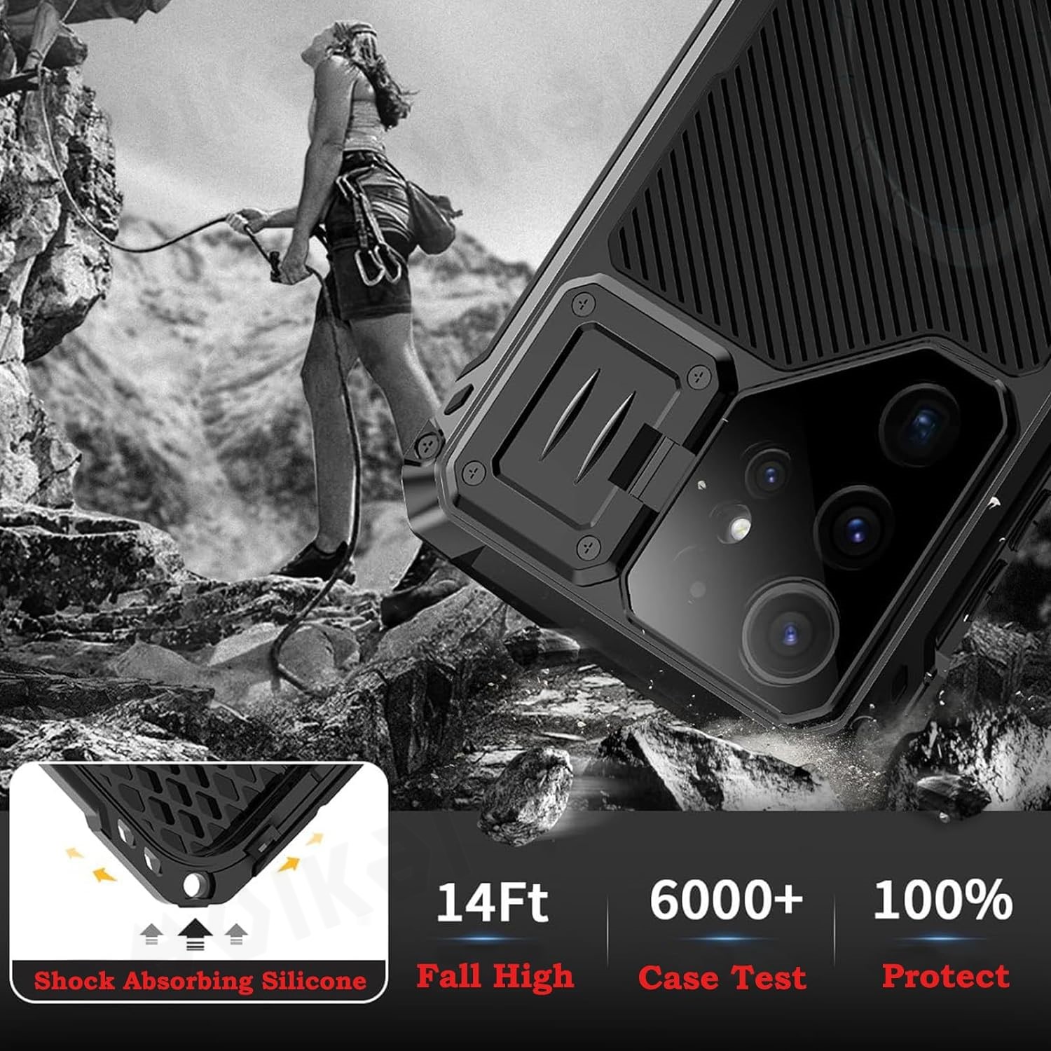 Case For Samsung Galaxy S24 Ul - Heavy Duty 360 Full Body Protective Case review and price