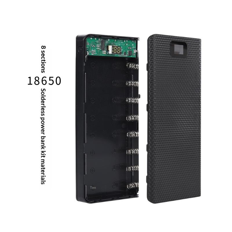 1pc DIY 8*18650 Battery Power  - Power Banks review and price