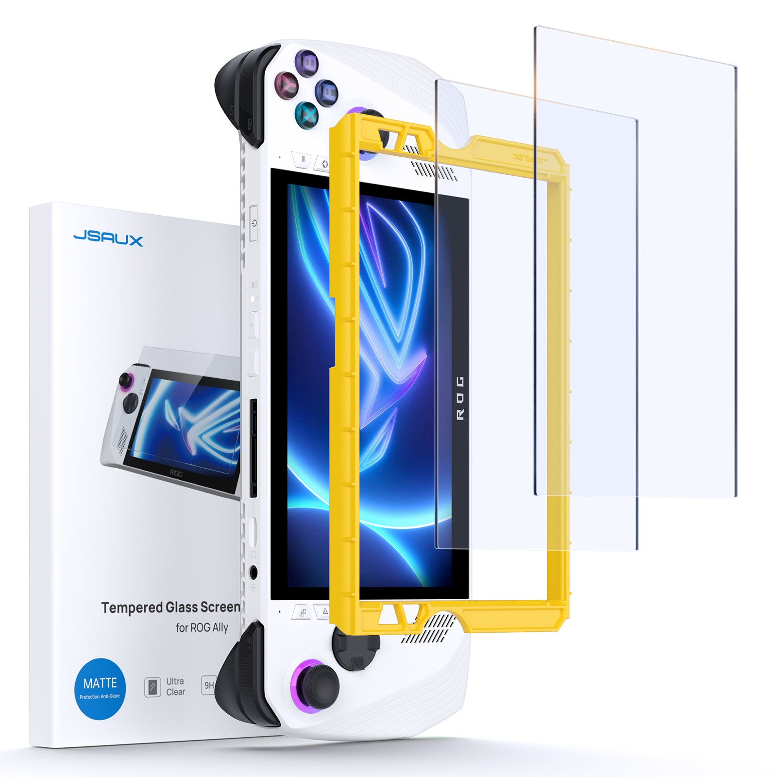 ROG Ally Anti Glare Protector, - Matte Anti Glare Screen Protector review and price