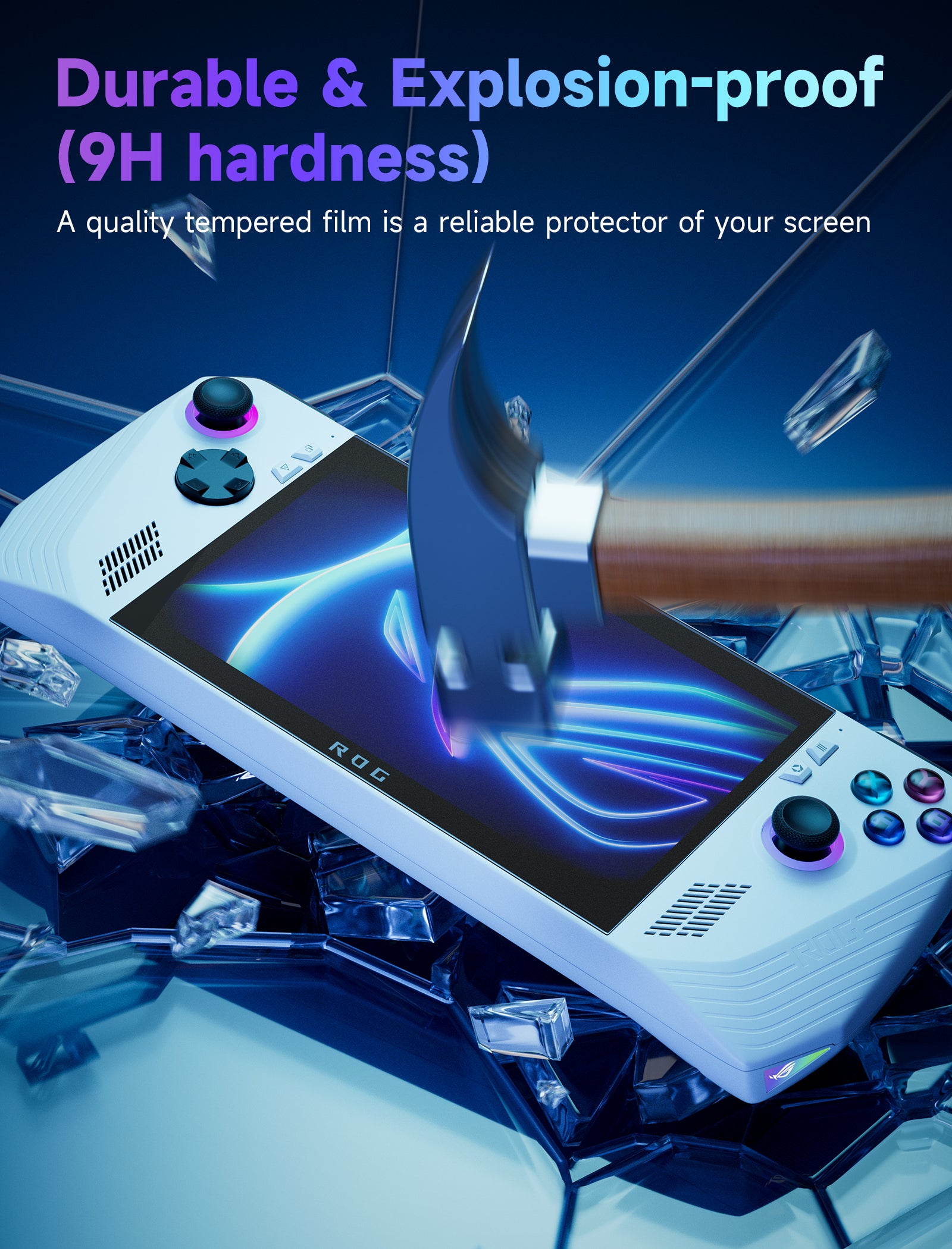 ROG Ally Anti Glare Protector, - Matte Anti Glare Screen Protector review and price