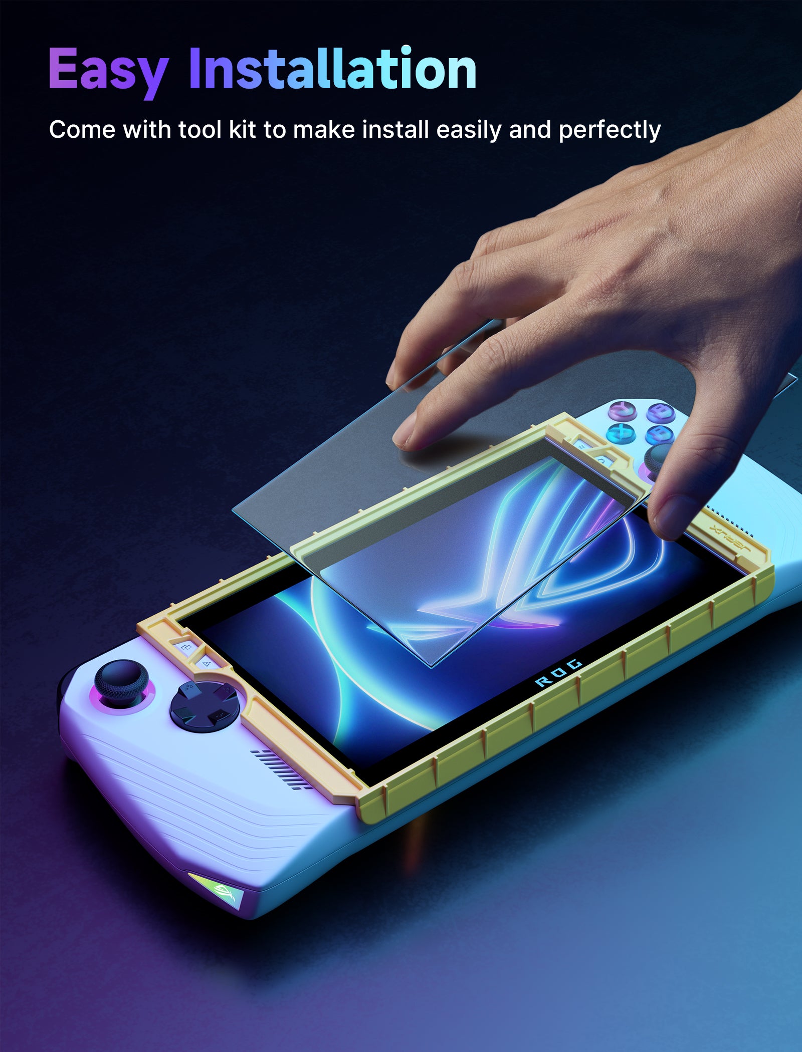 ROG Ally Anti Glare Protector, - Matte Anti Glare Screen Protector review and price
