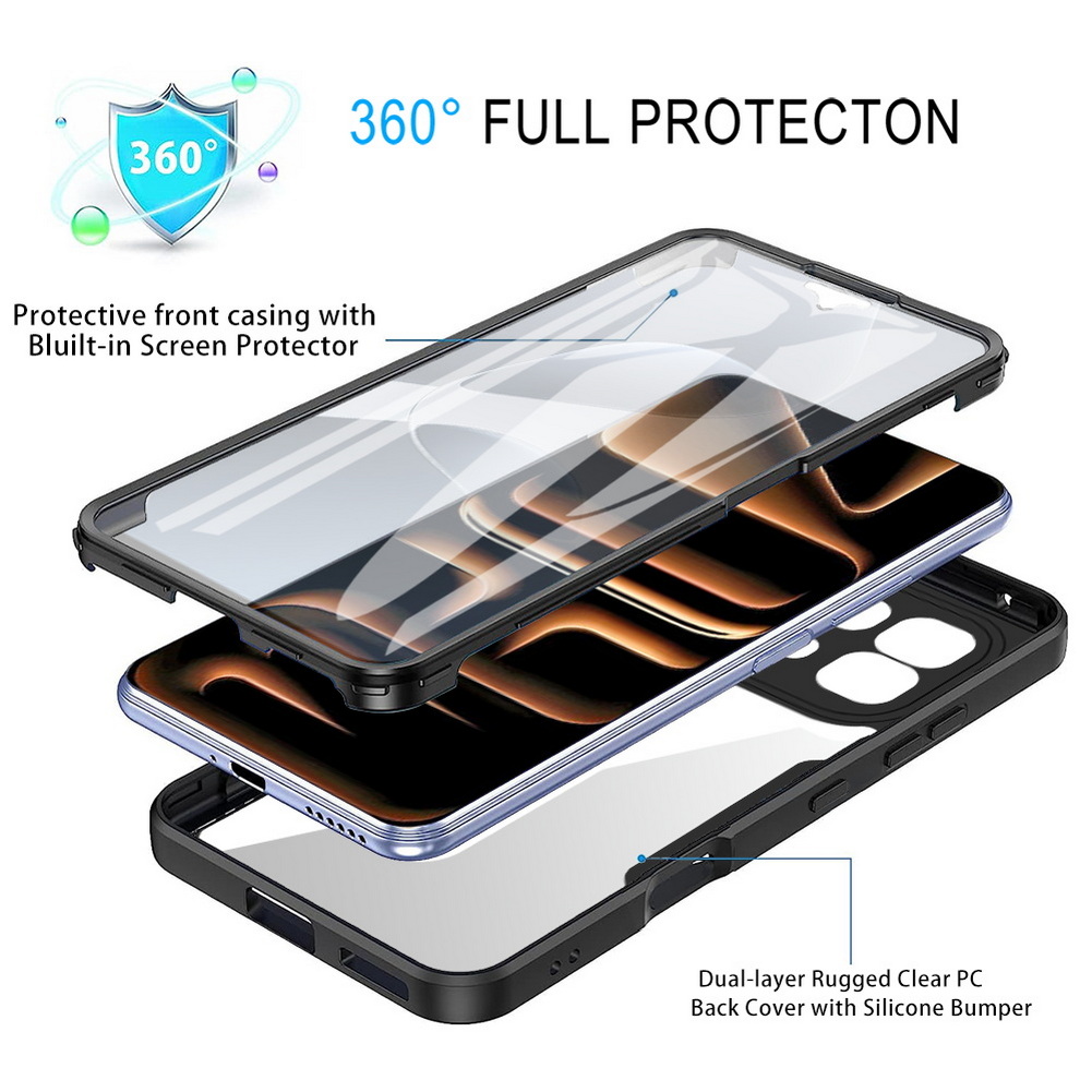Luxury Transparent 360° Full-b - Heavy Duty 360 Full Body Protective Case review and price