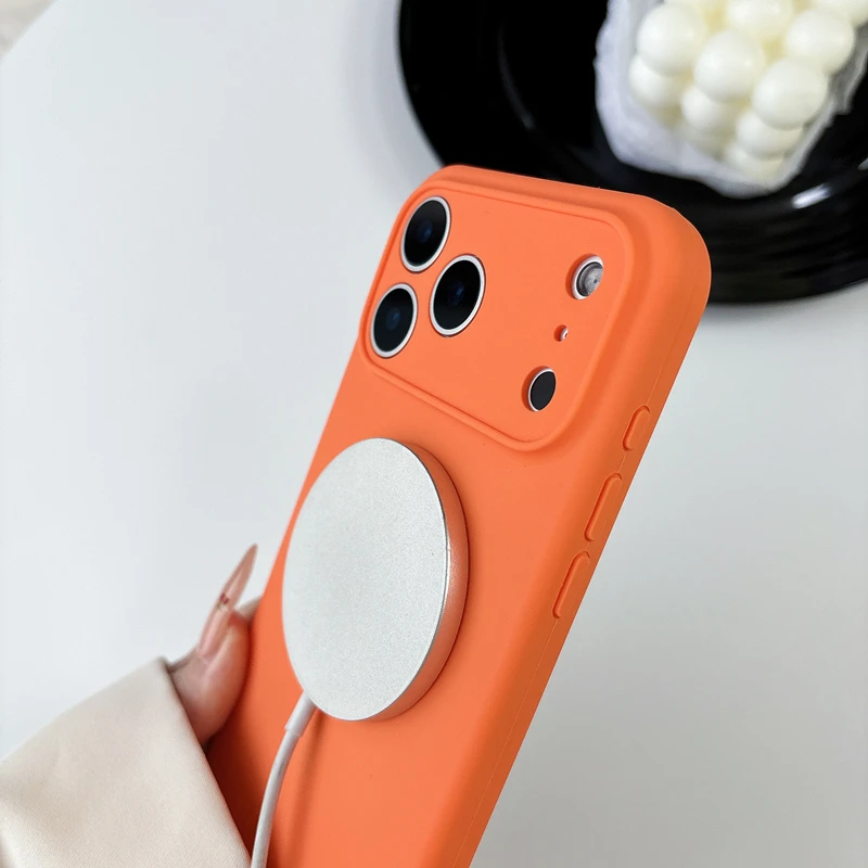 Solid Color Official Liquid Si - Liquid Silicone Magnetic Phone Case review and price