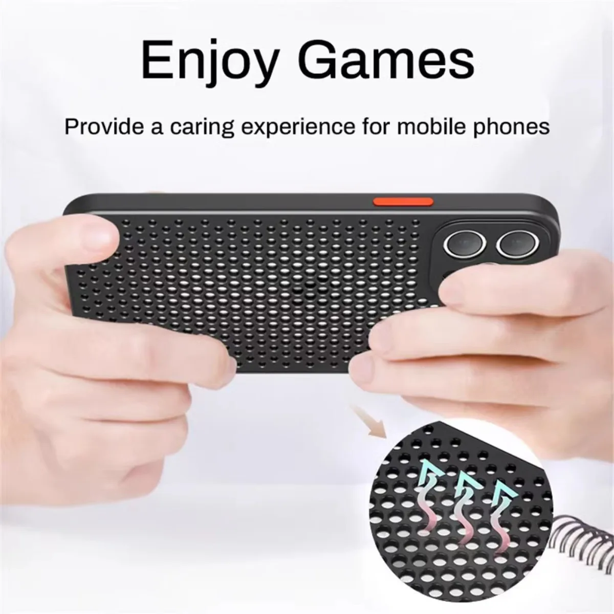 Heat Dissipation Cooling Phone - Heat Dissipation Mesh Breathable Case review and price