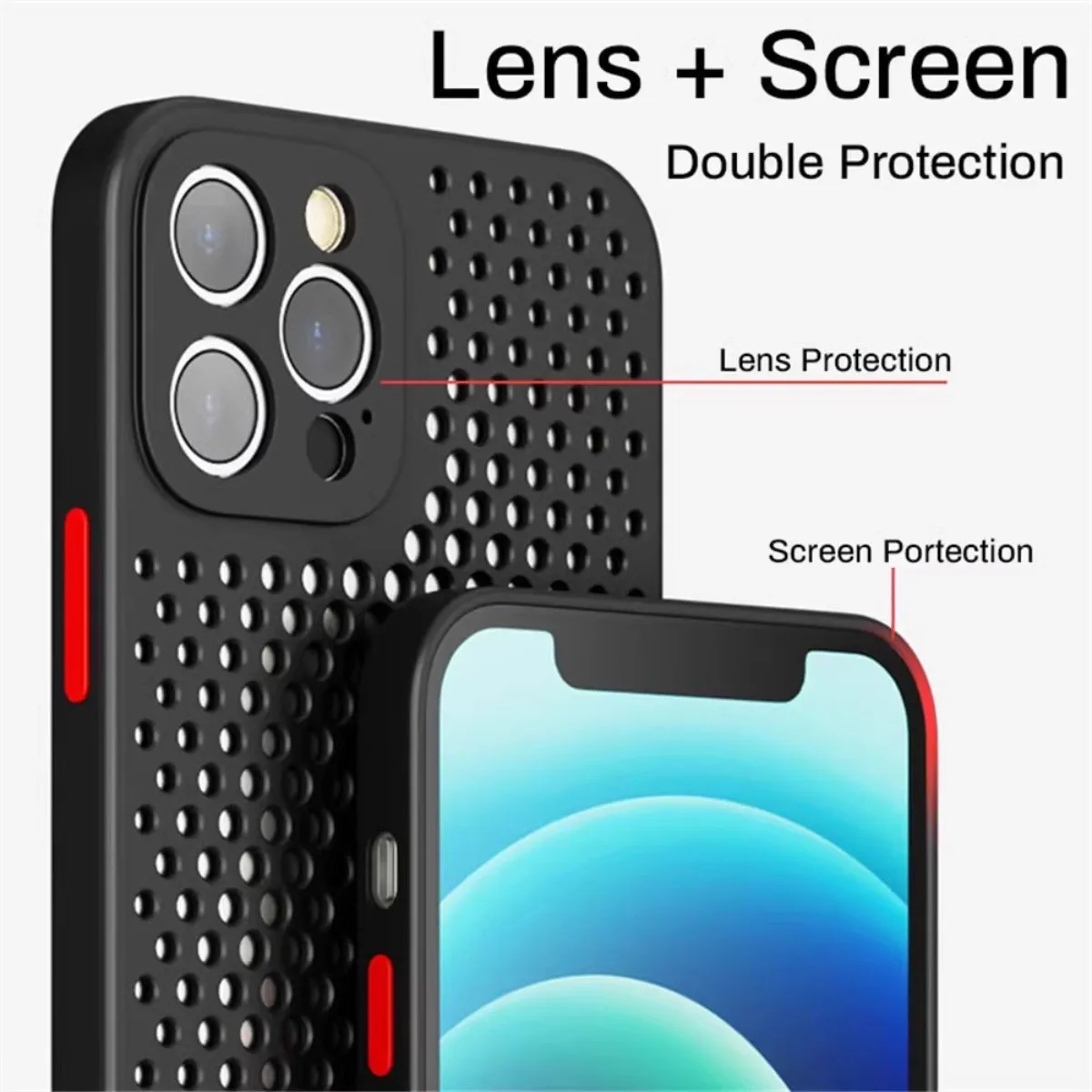 Heat Dissipation Cooling Phone - Heat Dissipation Mesh Breathable Case review and price