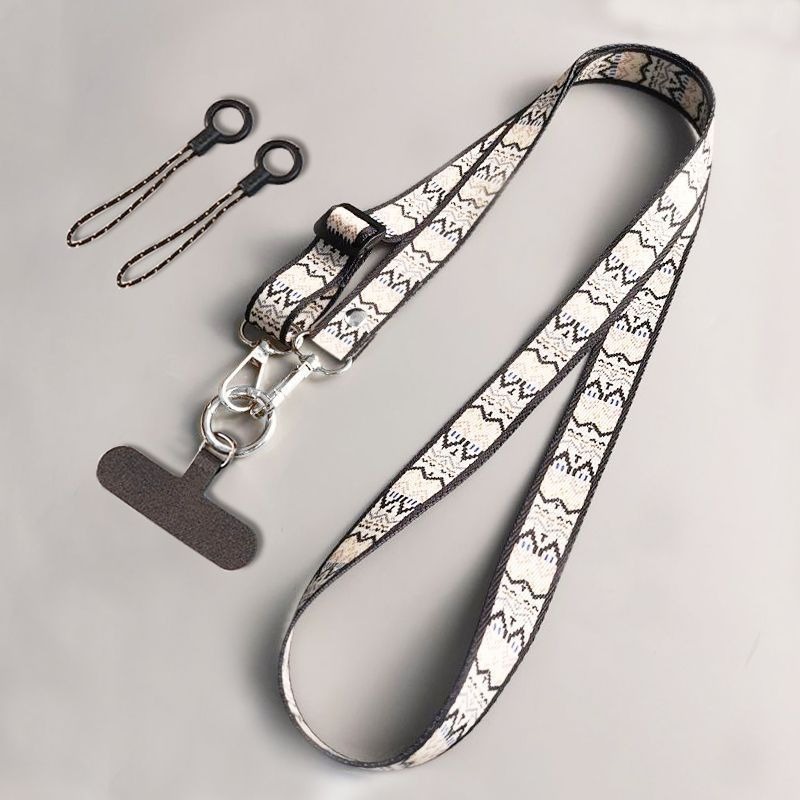 Cute Ethnic‑Style Phone Lanyar - Crossbody Lanyard Neck Strap Case review and price