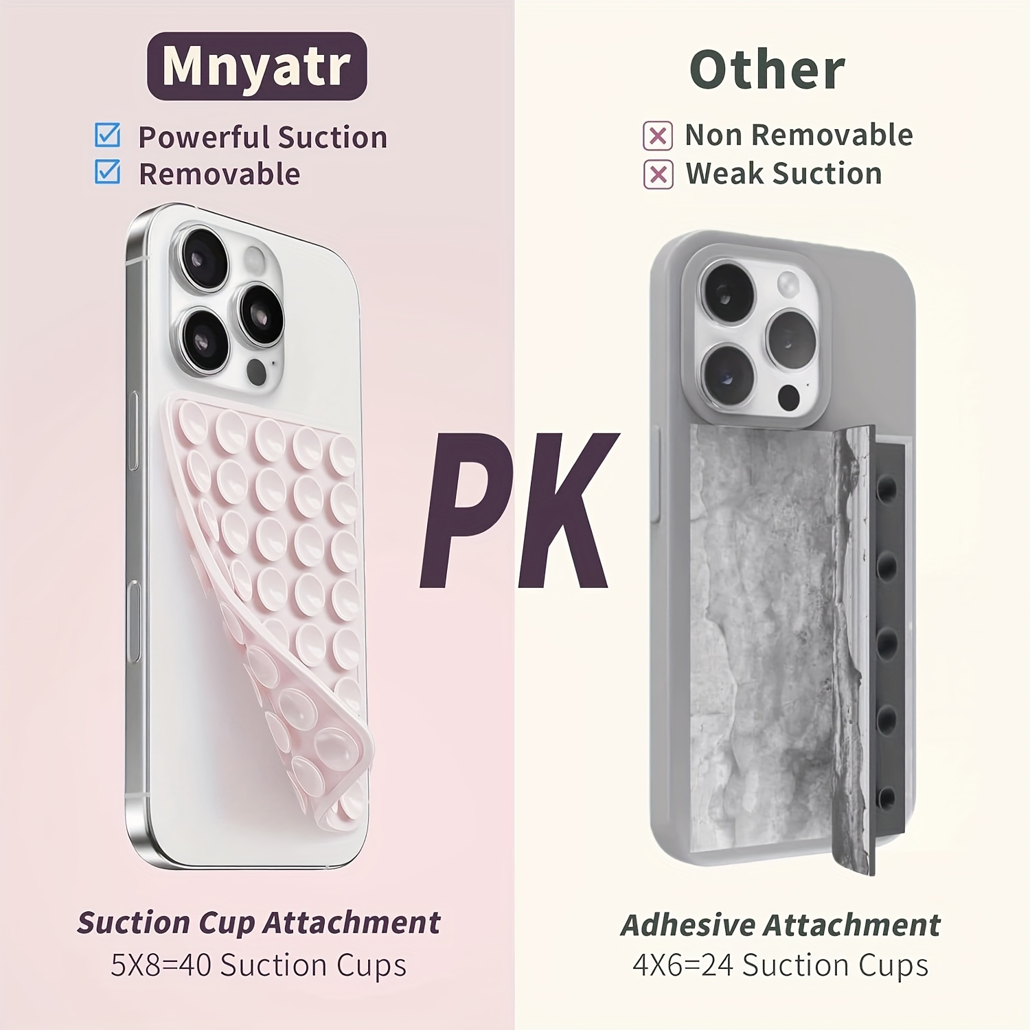 2pcs Double-Sided Silicone Suc - Phone Stands review and price